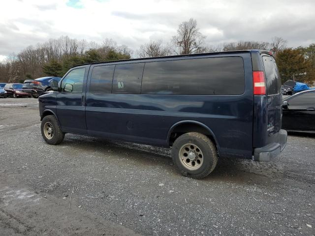 1GAZG1FG0B1163380 - 2011 CHEVROLET EXPRESS G3 LT BLACK photo 2