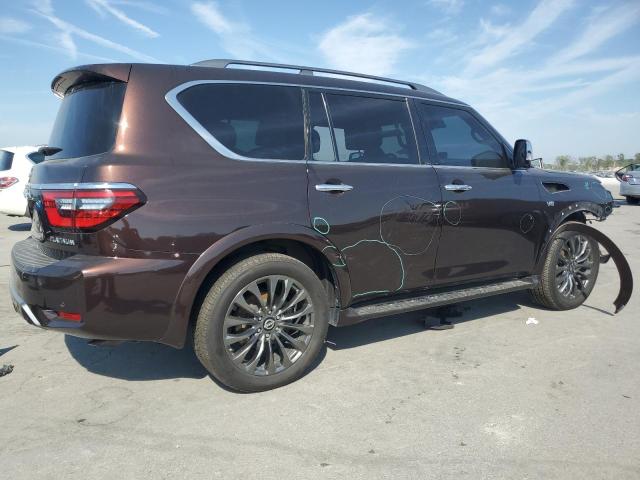 JN8AY2DA7M9371836 - 2021 NISSAN ARMADA PLATINUM Bordo foto 3