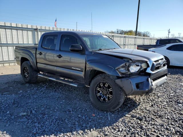 5TFJU4GNXFX065911 - 2015 TOYOTA TACOMA DOUBLE CAB PRERUNNER GRAY photo 4