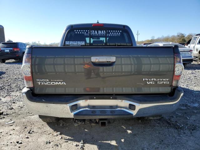 5TFJU4GNXFX065911 - 2015 TOYOTA TACOMA DOUBLE CAB PRERUNNER GRAY photo 6