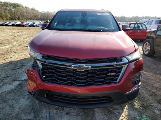 1GNEVJKW3PJ312839 - 2023 CHEVROLET TRAVERSE RS RED photo 5