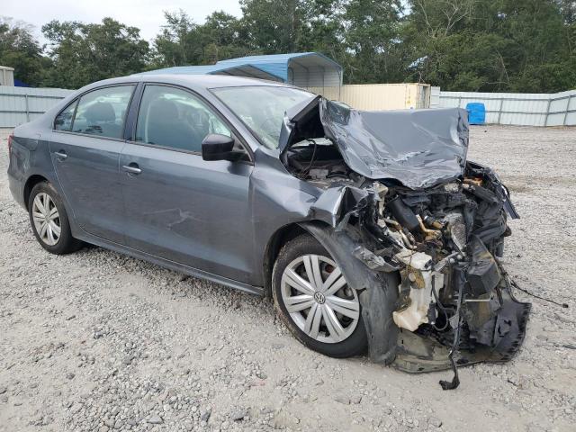 3VWLA7AJ0FM340620 - 2015 VOLKSWAGEN JETTA TDI GRAY photo 4