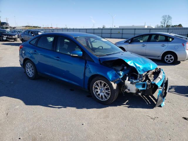 1FADP3F29DL378576 - 2013 FORD FOCUS SE BLUE photo 4