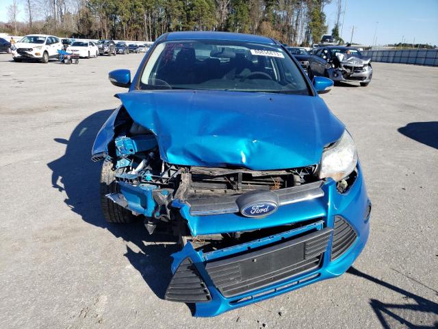 1FADP3F29DL378576 - 2013 FORD FOCUS SE BLUE photo 5