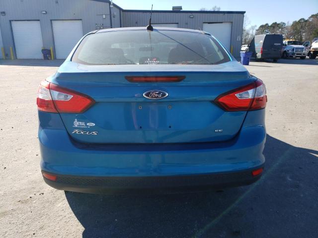 1FADP3F29DL378576 - 2013 FORD FOCUS SE BLUE photo 6