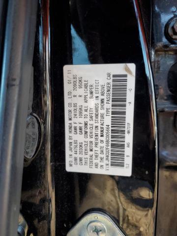 JH4CU2F66BC005664 - 2011 ACURA TSX BLACK photo 13