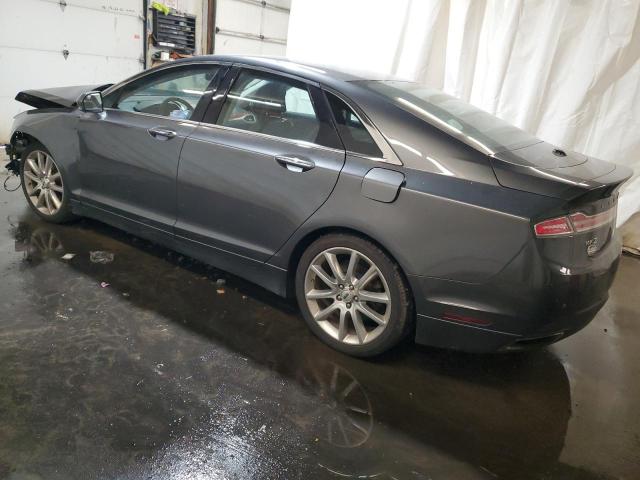 3LN6L2G9XGR633757 - 2016 LINCOLN MKZ Сұр фото 2