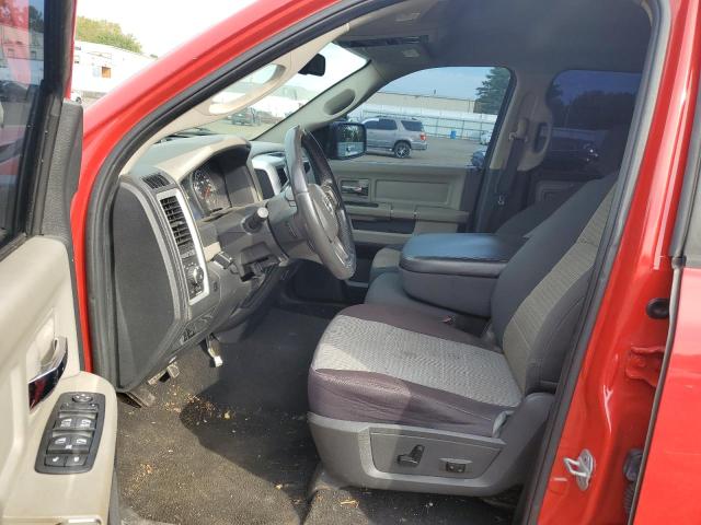 1C6RD7GT7CS255250 - 2012 DODGE RAM 1500 SLT 红色 照片 7