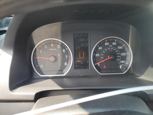 5J6RE485X8L005274 - 2008 HONDA CR-V EX BLACK photo 9