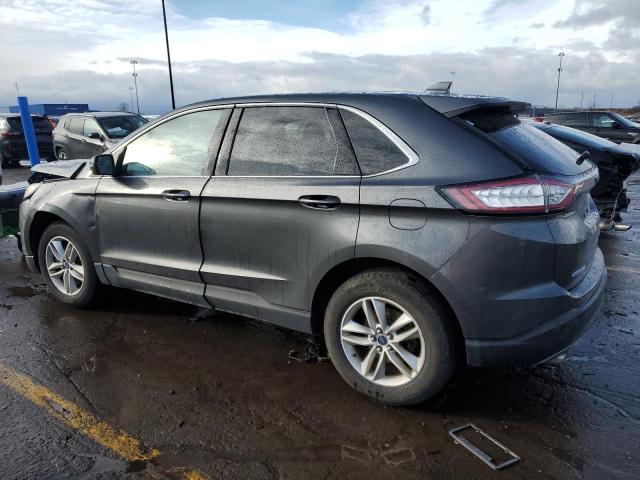 2FMPK4J98HBC28119 - 2017 FORD EDGE SEL GRAY photo 2