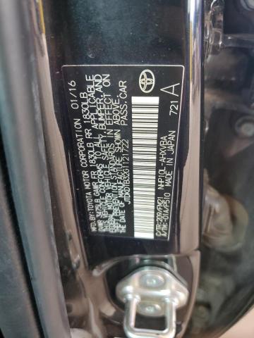 JTDKDTB32G1121722 - 2016 TOYOTA PRIUS C 黑色 照片 13
