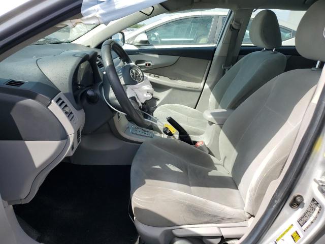 2T1BU4EEXBC586613 - 2011 TOYOTA COROLLA BASE SILVER photo 7
