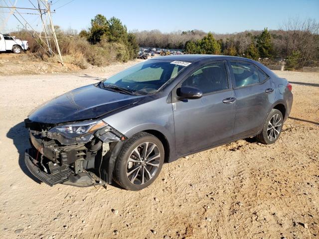 2T1BURHEXKC171204 - 2019 TOYOTA COROLLA L GRAY photo 1