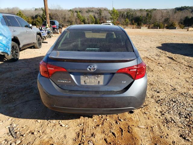 2T1BURHEXKC171204 - 2019 TOYOTA COROLLA L GRAY photo 6