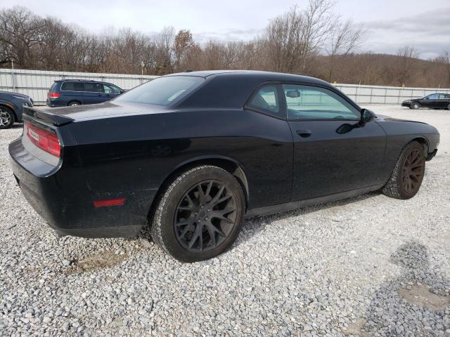 2C3CDYAG2EH153496 - 2014 DODGE CHALLENGER SXT BLACK photo 3