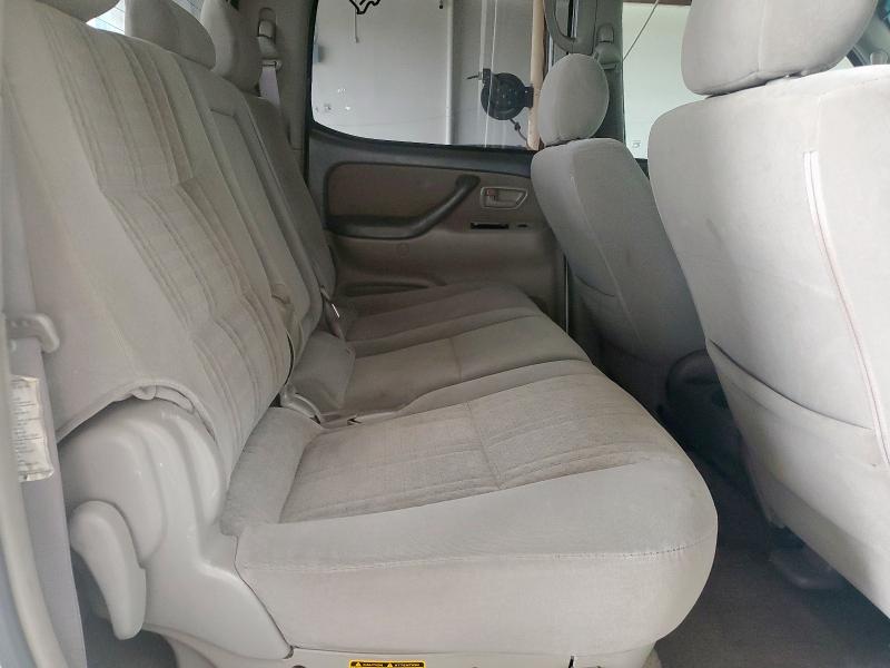 5TBDT44176S505115 - 2006 TOYOTA TUNDRA DOUBLE CAB SR5 WHITE photo 10