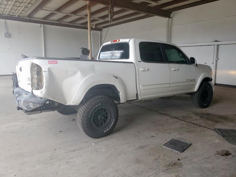 5TBDT44176S505115 - 2006 TOYOTA TUNDRA DOUBLE CAB SR5 WHITE photo 3