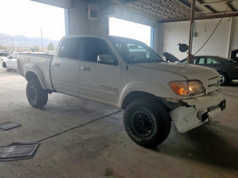 5TBDT44176S505115 - 2006 TOYOTA TUNDRA DOUBLE CAB SR5 WHITE photo 4