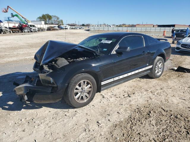 1ZVFT80N065103052 - 2006 FORD MUSTANG BLACK photo 1