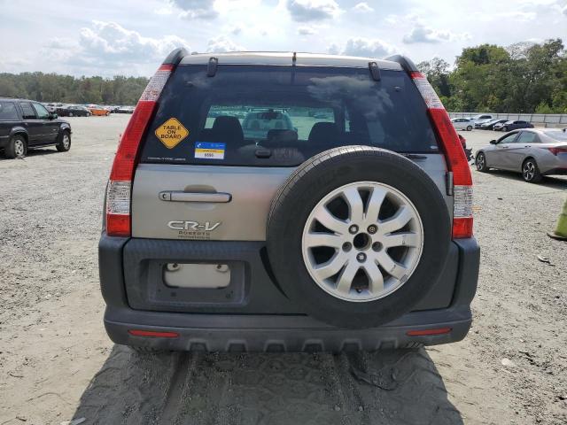 JHLRD78825C038613 - 2005 HONDA CR-V EX SILVER photo 6