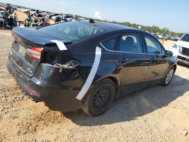 3FA6P0LU0KR266664 - 2019 FORD FUSION SE Schwarz Foto 3