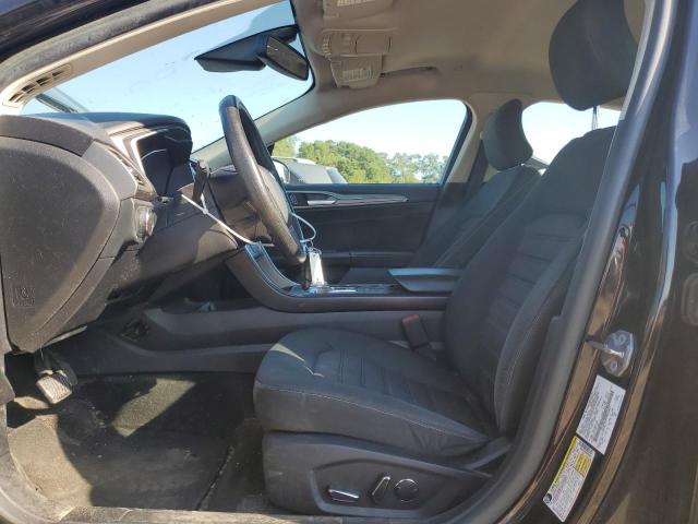 3FA6P0LU0KR266664 - 2019 FORD FUSION SE Schwarz Foto 7