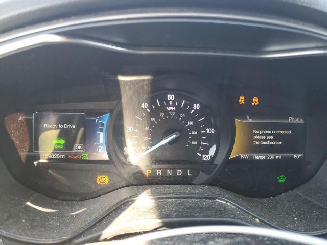 3FA6P0LU0KR266664 - 2019 FORD FUSION SE Schwarz Foto 9