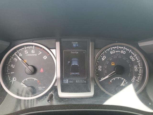 3TMAZ5CN2HM029166 - 2017 TOYOTA TACOMA DOUBLE CAB GRAY photo 9