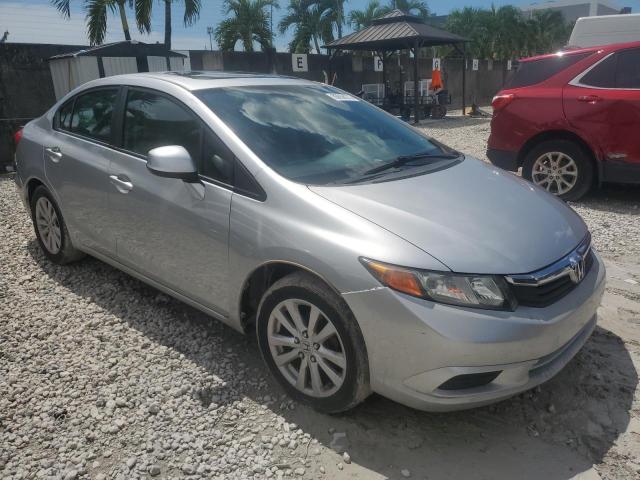 19XFB2F90CE093328 - 2012 HONDA CIVIC EXL Silber Foto 4