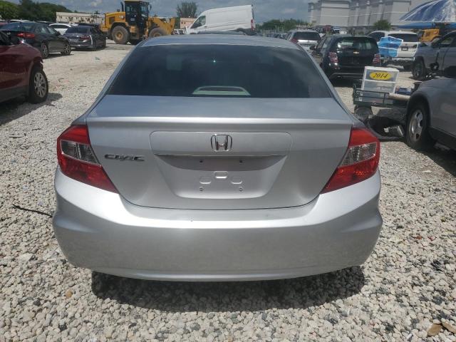19XFB2F90CE093328 - 2012 HONDA CIVIC EXL Silber Foto 6