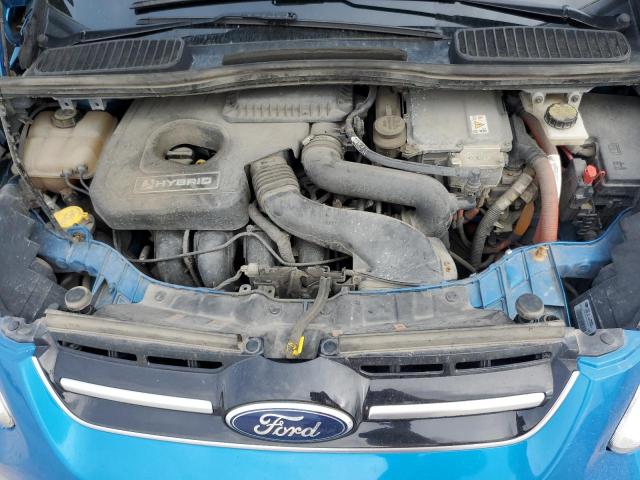 1FADP5BUXDL531064 - 2013 FORD C-MAX SEL BLUE photo 11