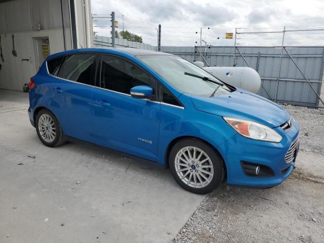 1FADP5BUXDL531064 - 2013 FORD C-MAX SEL BLUE photo 4