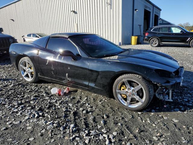 1G1YY25U475131702 - 2007 CHEVROLET CORVETTE BLACK photo 4