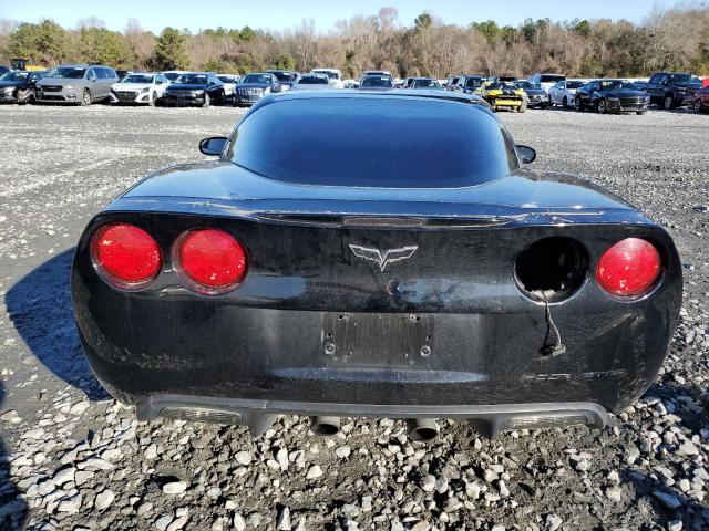 1G1YY25U475131702 - 2007 CHEVROLET CORVETTE BLACK photo 6