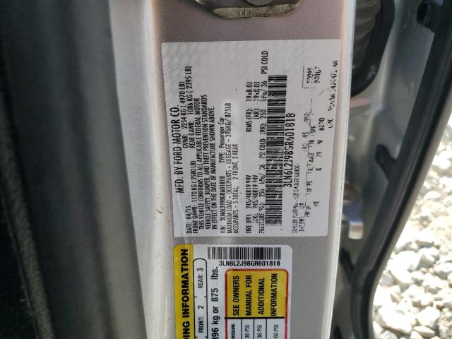 3LN6L2J98GR601818 - 2016 LINCOLN MKZ SILVER photo 12