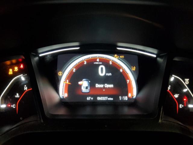 SHHFK7G47KU200799 - 2019 HONDA CIVIC SPORT ნაცრისფერი ფოტო 9