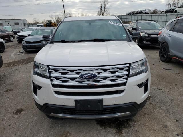 1FM5K8D86JGC45078 - 2018 FORD EXPLORER XLT WHITE photo 5