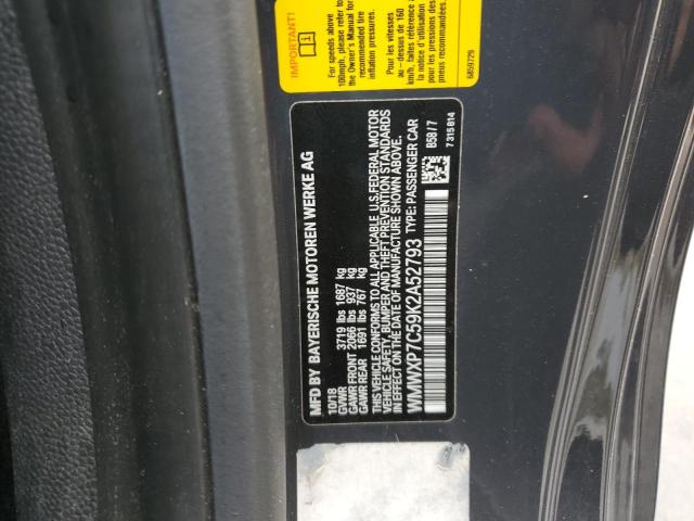 WMWXP7C59K2A52793 - 2019 MINI COOPER S GRAY photo 13