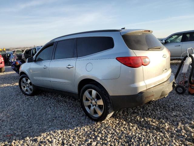 1GNKRLED8BJ159591 - 2011 CHEVROLET TRAVERSE LTZ SILVER photo 2