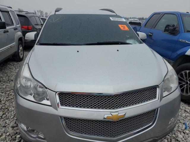 1GNKRLED8BJ159591 - 2011 CHEVROLET TRAVERSE LTZ SILVER photo 5