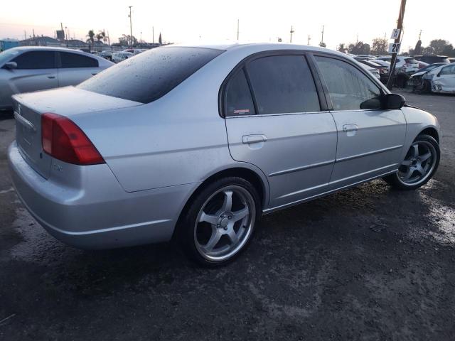 1HGES16502L062039 - 2002 HONDA CIVIC LX SILVER photo 3