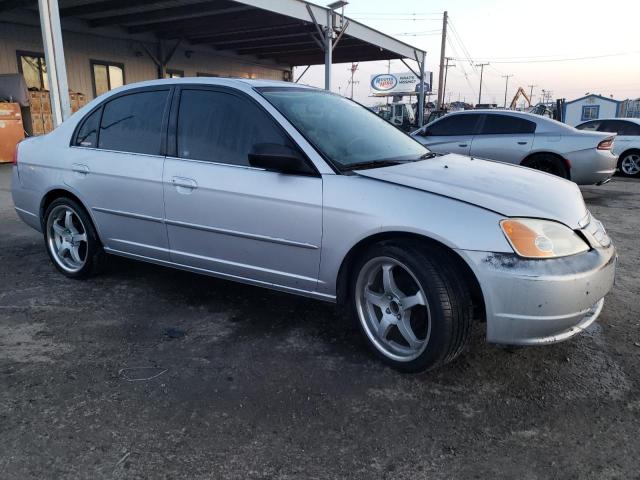 1HGES16502L062039 - 2002 HONDA CIVIC LX SILVER photo 4