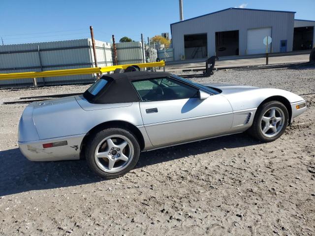 1G1YY3254T5110782 - 1996 CHEVROLET CORVETTE SILVER photo 3