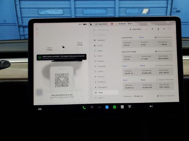 5YJ3E1EA8NF369056 - 2022 TESLA MODEL 3 Qara foto 9