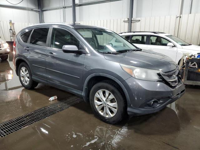 5J6RM4H71CL003782 - 2012 HONDA CR-V EXL ნაცრისფერი ფოტო 4