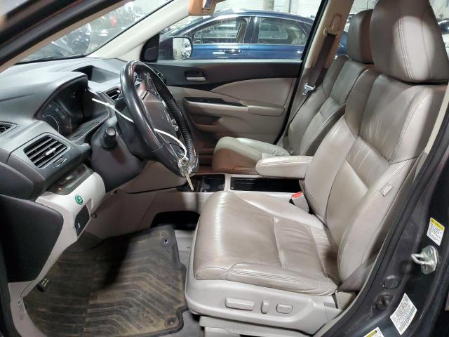 5J6RM4H71CL003782 - 2012 HONDA CR-V EXL ნაცრისფერი ფოტო 7
