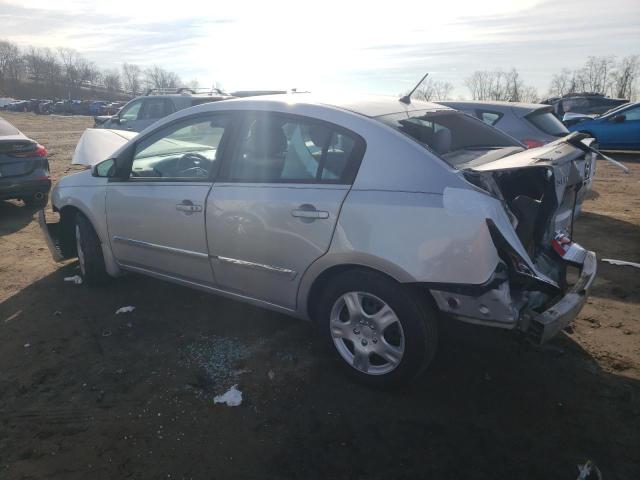 3N1AB6AP3BL666064 - 2011 NISSAN SENTRA 2.0 SILVER photo 2