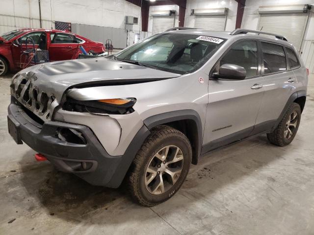 1C4PJMBS1EW128690 - 2014 JEEP CHEROKEE TRAILHAWK SILVER photo 1