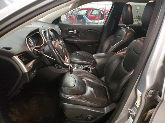 1C4PJMBS1EW128690 - 2014 JEEP CHEROKEE TRAILHAWK SILVER photo 7