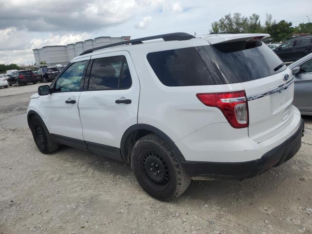 1FM5K7B81DGA61569 - 2013 FORD EXPLORER WHITE photo 2